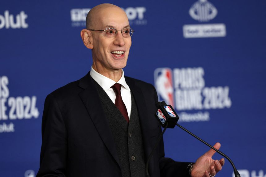 NBA commissioner Blank Meme Template