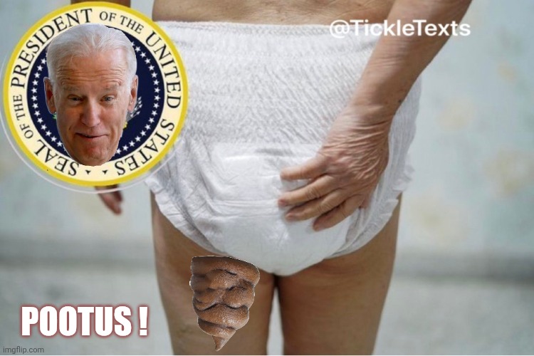 Biden Depends POOTUS | Pootus ! | image tagged in biden depends pootus | made w/ Imgflip meme maker
