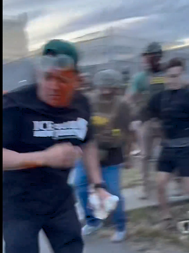 FAFO ICE rally Blank Meme Template