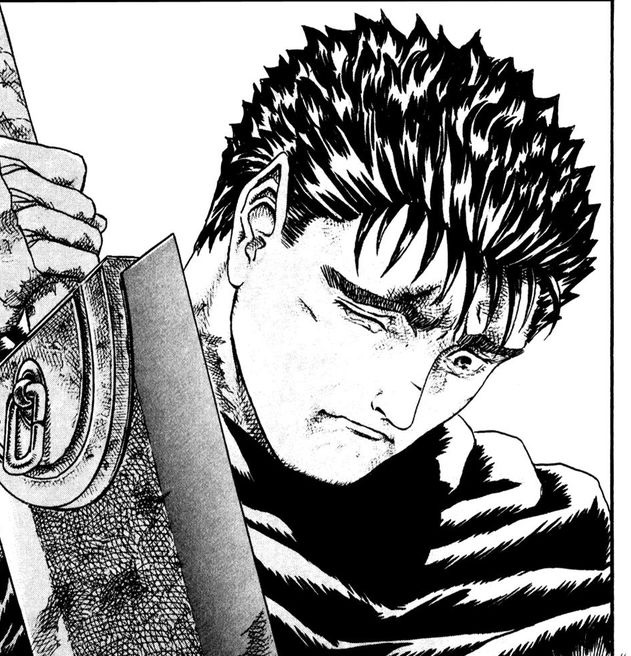 High Quality Guts sad Blank Meme Template