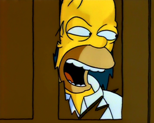 The Shining Homer Blank Meme Template