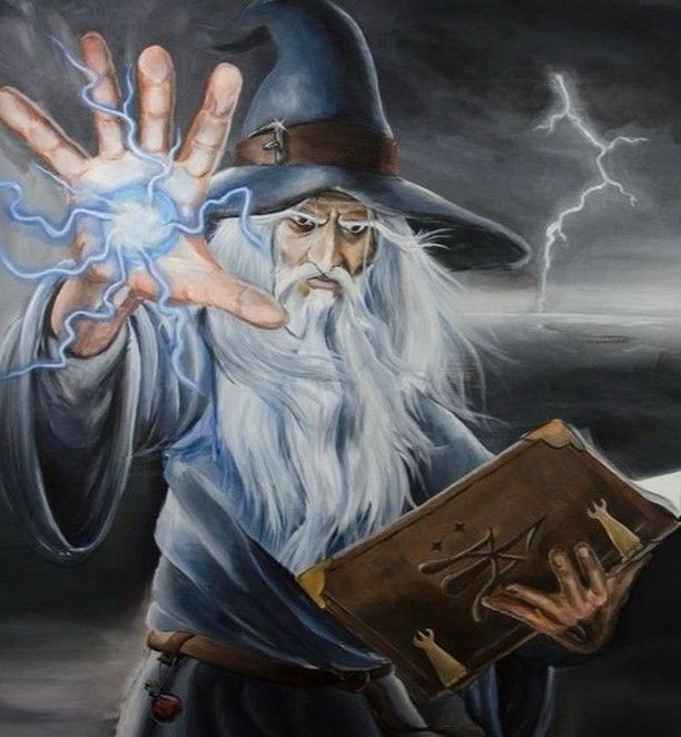 Wizard Blesing Blank Meme Template