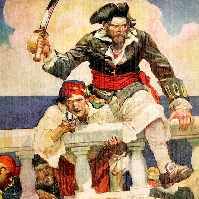 Pirates boarding your screen Blank Meme Template
