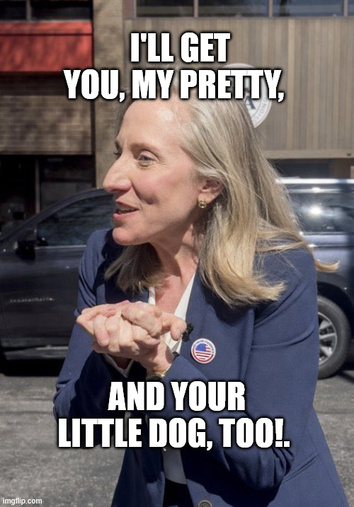 Little Pretty | I'll get you, my pretty, and your little dog, too!. | image tagged in little pretty | made w/ Imgflip meme maker