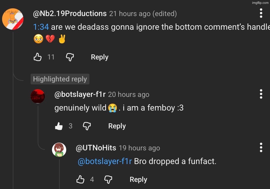 on a caldruki video by the way | made w/ Imgflip meme maker