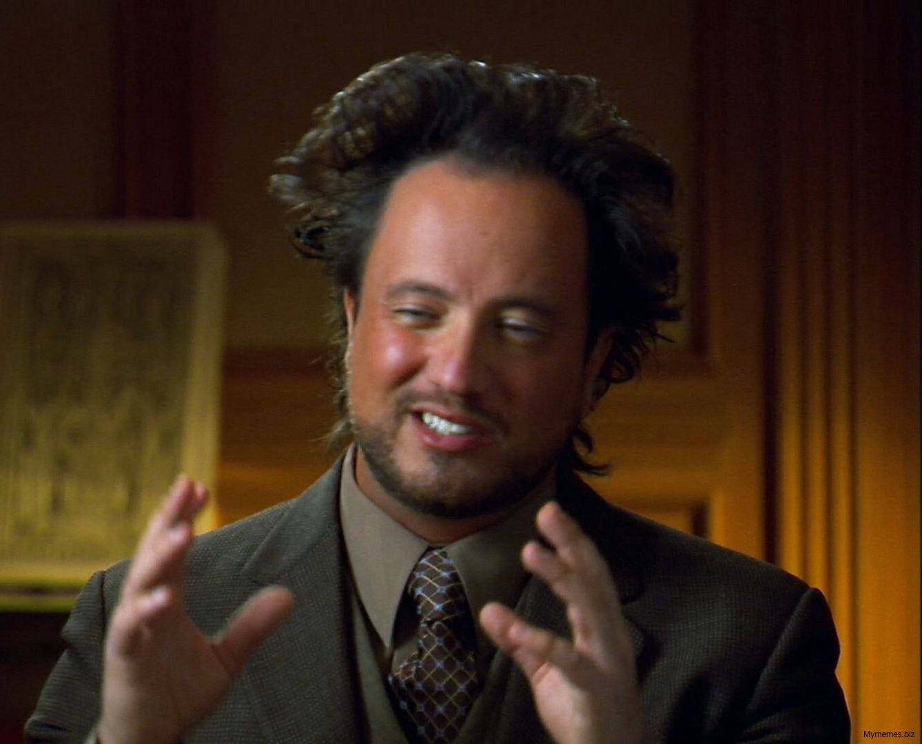 I’m not saying it’s aliens Blank Meme Template
