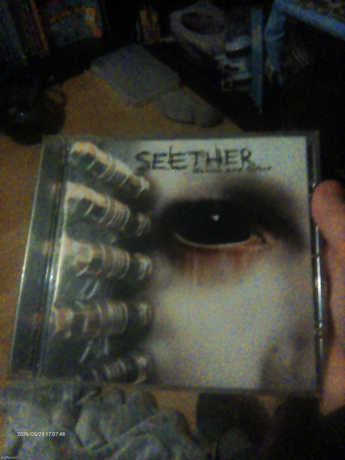 My stepmom wants me to listen to this album. Never heard of it before, and it's from 2005. Ima see if I like it | made w/ Imgflip meme maker