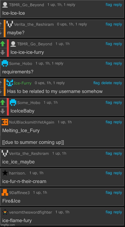 Which username | made w/ Imgflip meme maker