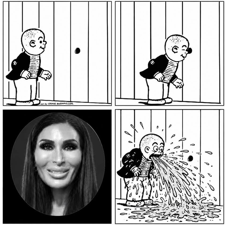 Peephole Barf Blank Meme Template