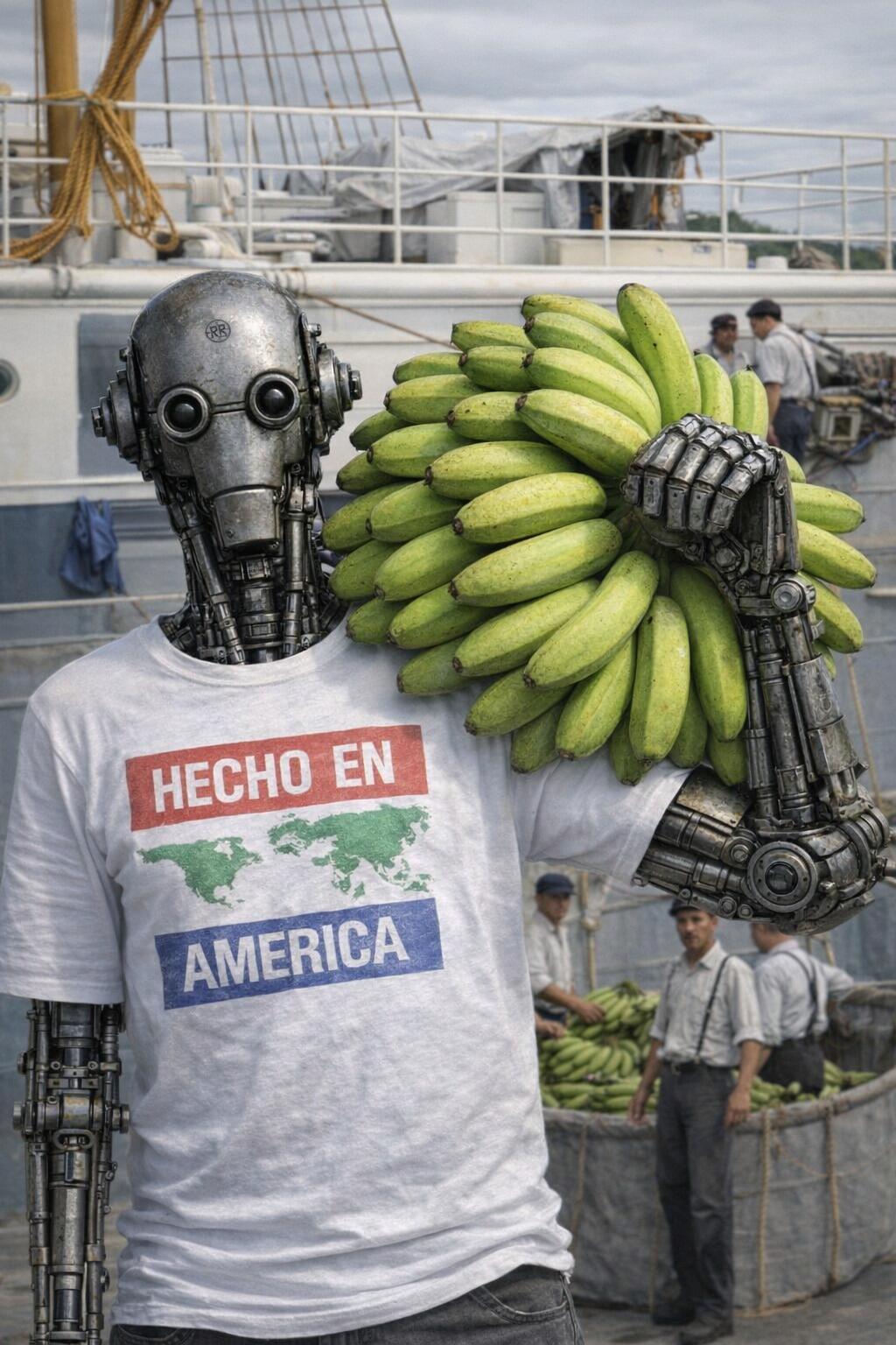 High Quality Banana Bot Blank Meme Template