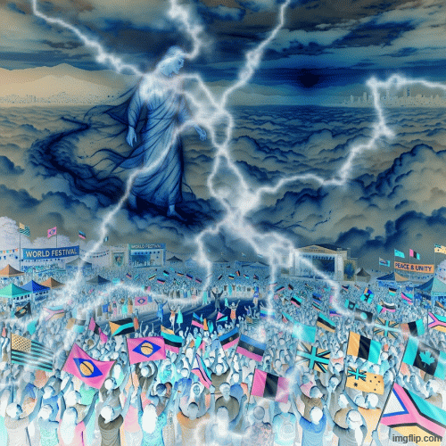 Who are YOU waiting on to change the world?  T HE Y needs your help with H.I.M. | image tagged in religion,christian,jew,muslim,lgbtq,anti-religion | made w/ Imgflip images-to-gif maker