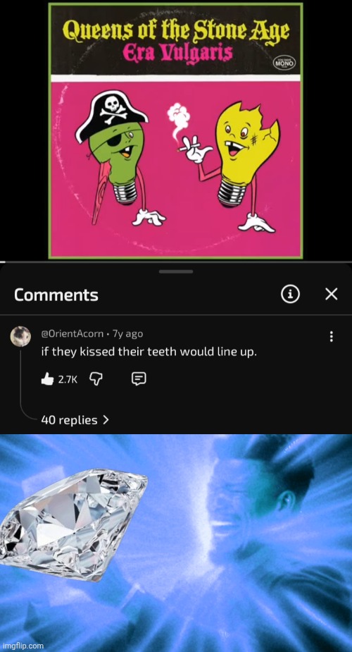 Saw this while listening to Queens Of The Stone Age | image tagged in jimmy butler extra shiny blue | made w/ Imgflip meme maker