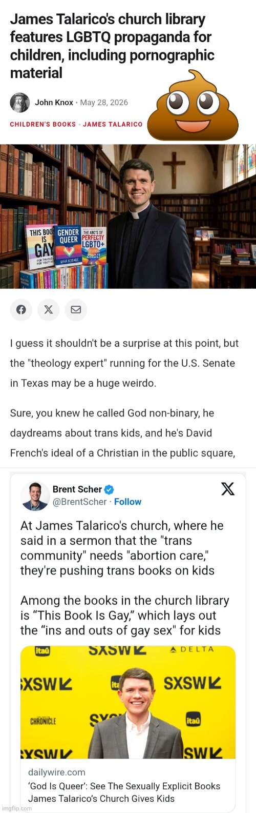 Gay Propaganda doesn't belong in a church | image tagged in screenshot_20260529_011559_chrome jpg,gay,propaganda,inappropriate | made w/ Imgflip meme maker