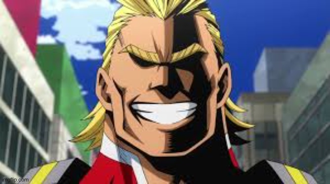 image tagged in all might | made w/ Imgflip meme maker