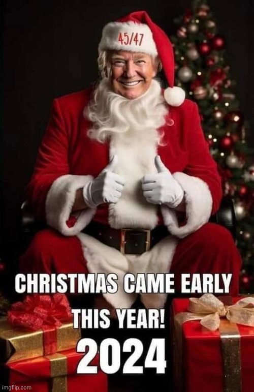 Trump Santa | image tagged in trump santa | made w/ Imgflip meme maker