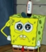 Spongebob feels bad Blank Meme Template