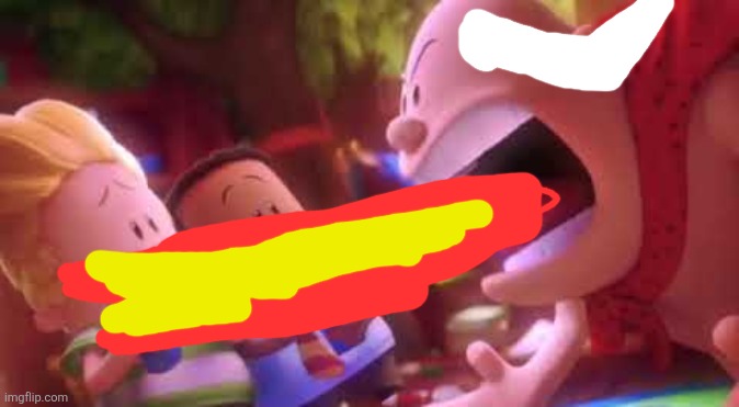 Captain dragonpants | image tagged in captain underpants scream | made w/ Imgflip meme maker