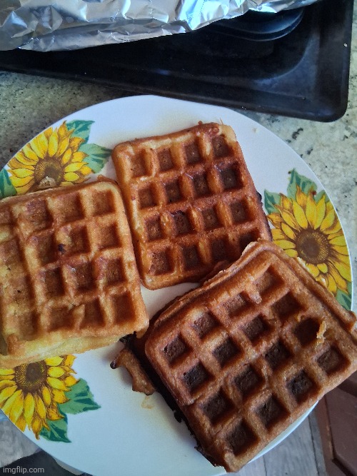 Made myself waffles | made w/ Imgflip meme maker