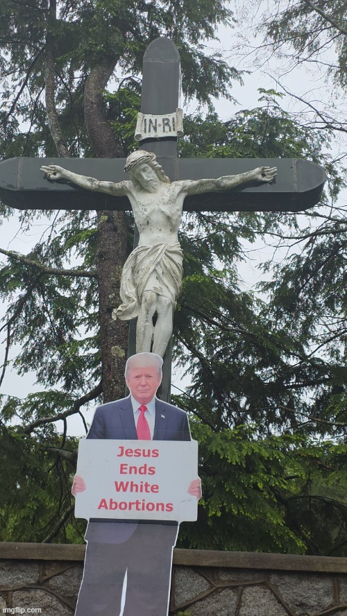 Trump and Jesus | image tagged in trump and jesus | made w/ Imgflip meme maker