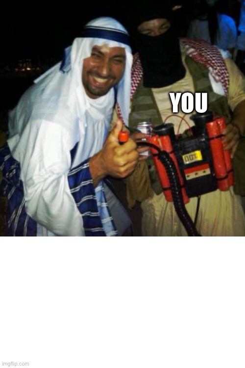 You | made w/ Imgflip meme maker