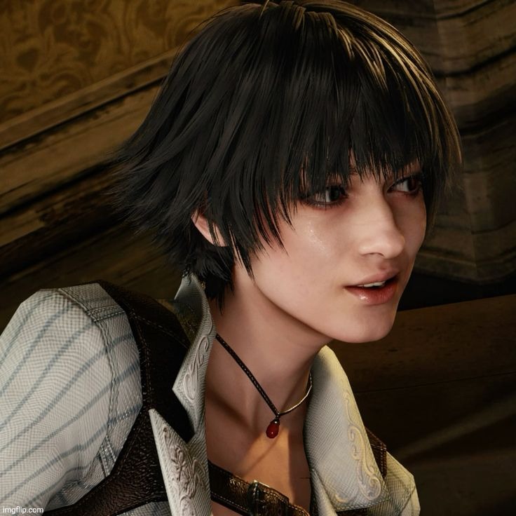 I high key fw her, she's my goat | image tagged in dmc,lady | made w/ Imgflip meme maker