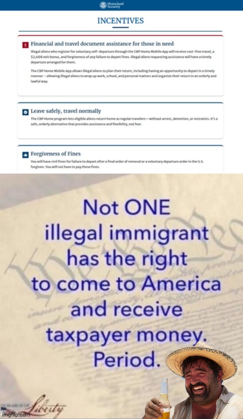 That ain't your right | image tagged in image png,illegals,rights | made w/ Imgflip meme maker