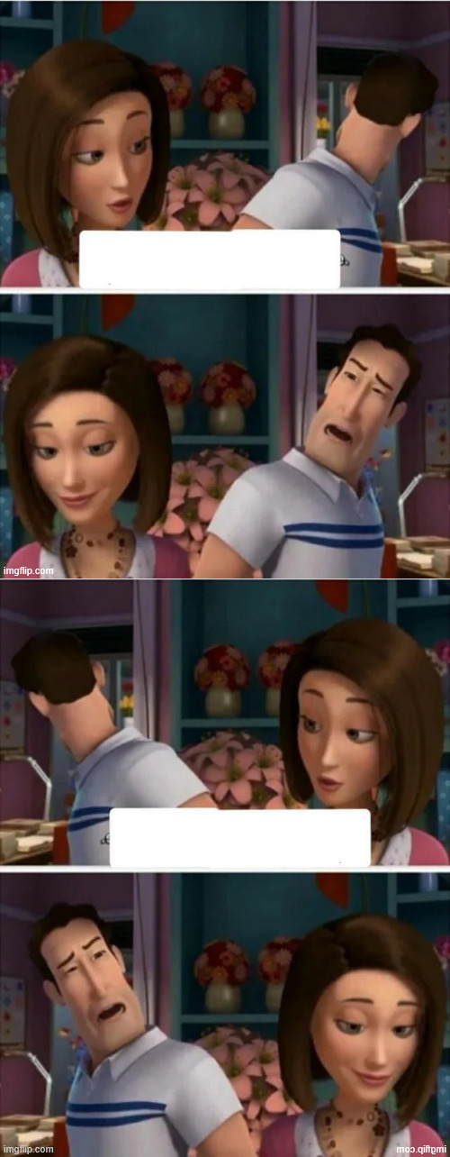 Double Flawed Logic Blank Meme Template