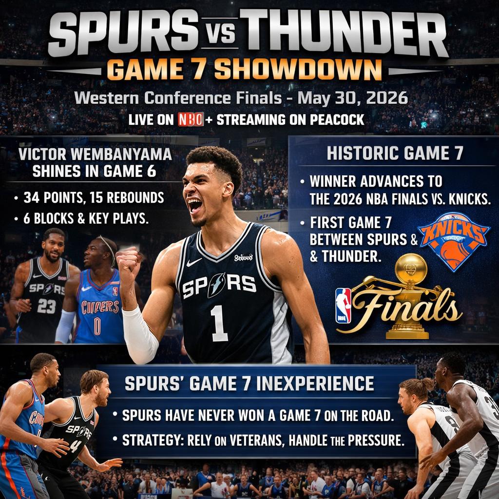San Antonio Spurs vs. OKC Thunder Game 7 odds, predictions The S Blank Meme Template