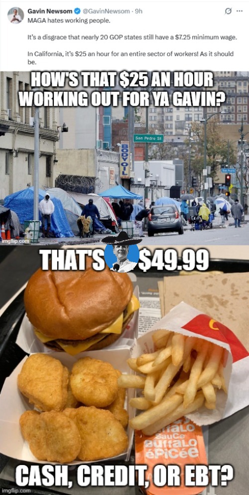 How's that working for ya Greasy Gavin | image tagged in at0lyh jpg,grease,gavin,california | made w/ Imgflip meme maker