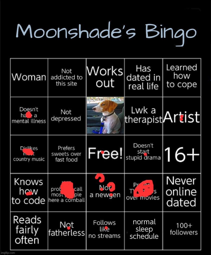 Ok | image tagged in moonshade's bingo 2025 | made w/ Imgflip meme maker