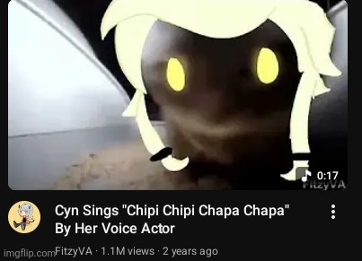 Cyns voice actor is awesome | made w/ Imgflip meme maker