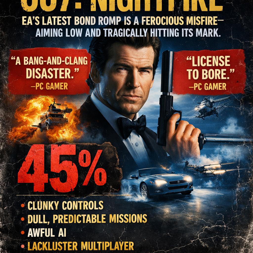 007: NIGHTFIRE Blank Meme Template