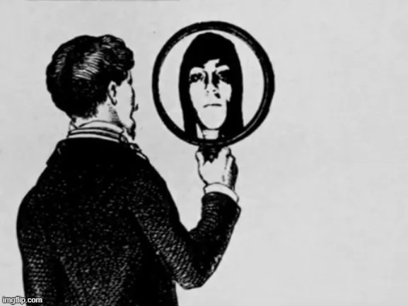 me when i look at the mirror and realized im adam mandela catalogue | made w/ Imgflip meme maker