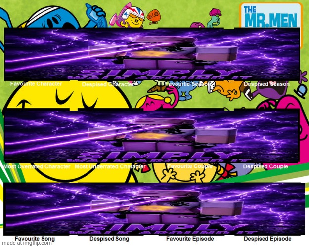 The Mr. Men Show Controversy Meme | image tagged in the mr men show controversy meme | made w/ Imgflip meme maker