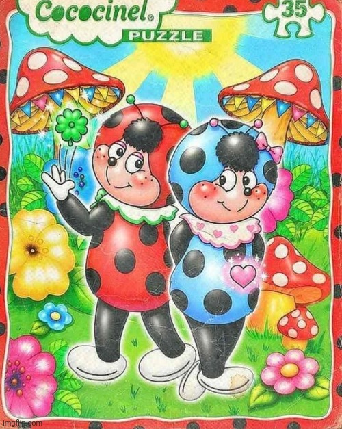 Puzzle Ladybug Heroines Cococinel and Babicinel | image tagged in puzzle_cococinel_et_babicinel webp | made w/ Imgflip meme maker