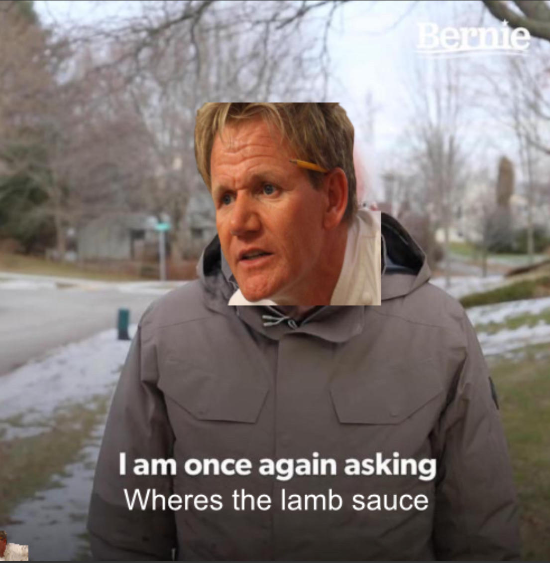 I’m asking once again Blank Meme Template