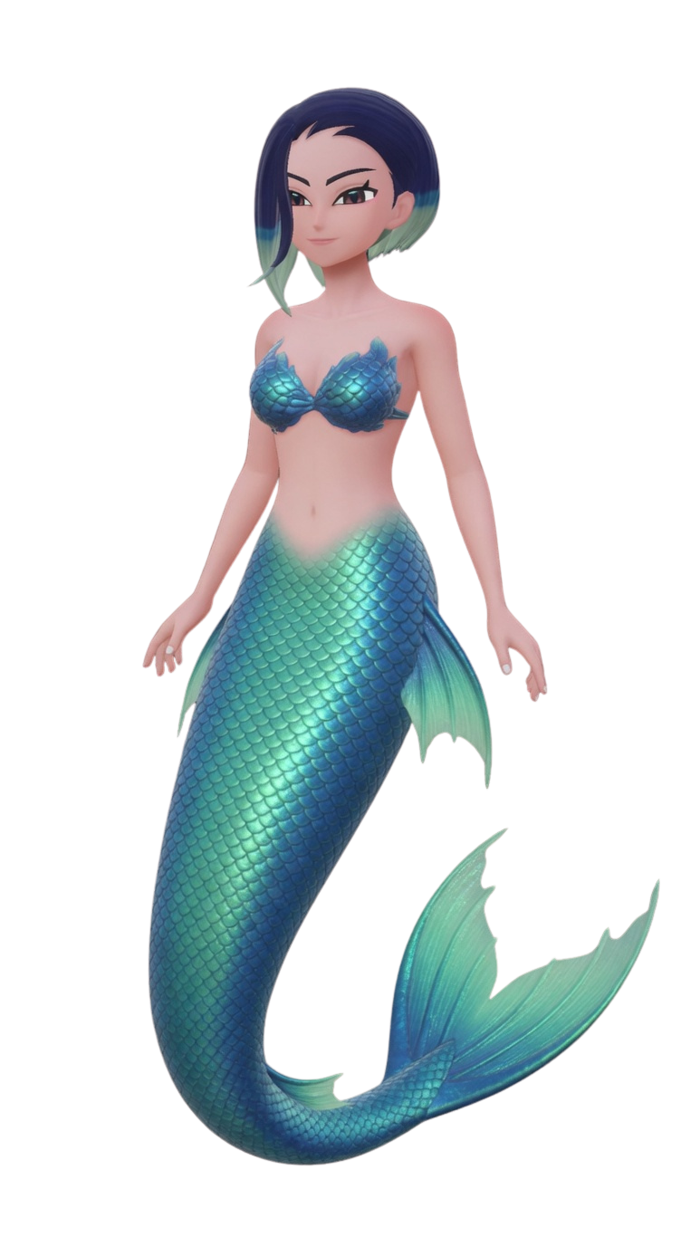 Mermaid Perrin Blank Meme Template