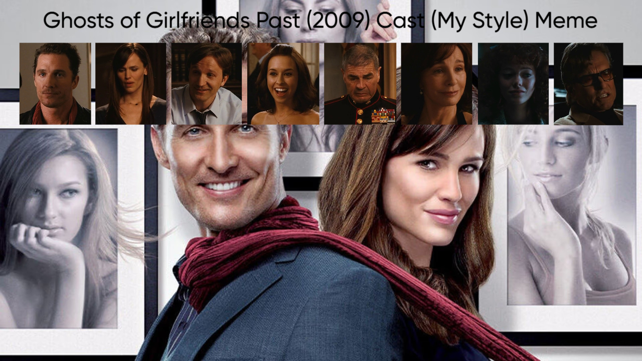 Ghosts of Girlfriends Past (2009) Cast (My Style) Blank Meme Template