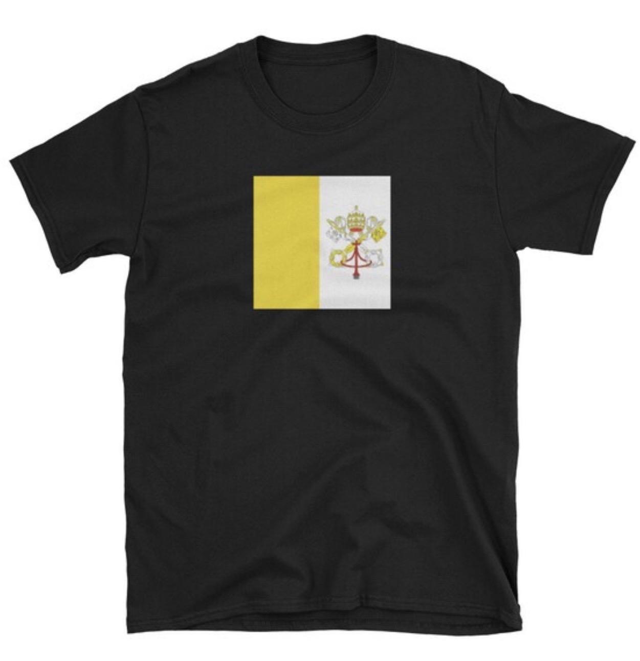 Vatican Shirt (Black Blank Meme Template