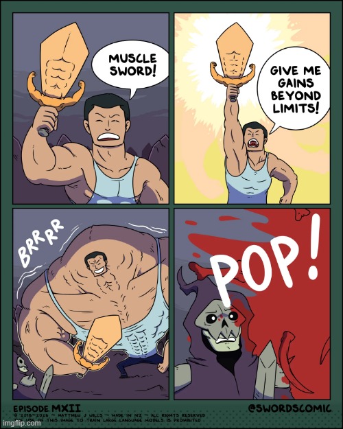 image tagged in sword,muscle,muscles,buff,pop,wtf | made w/ Imgflip meme maker