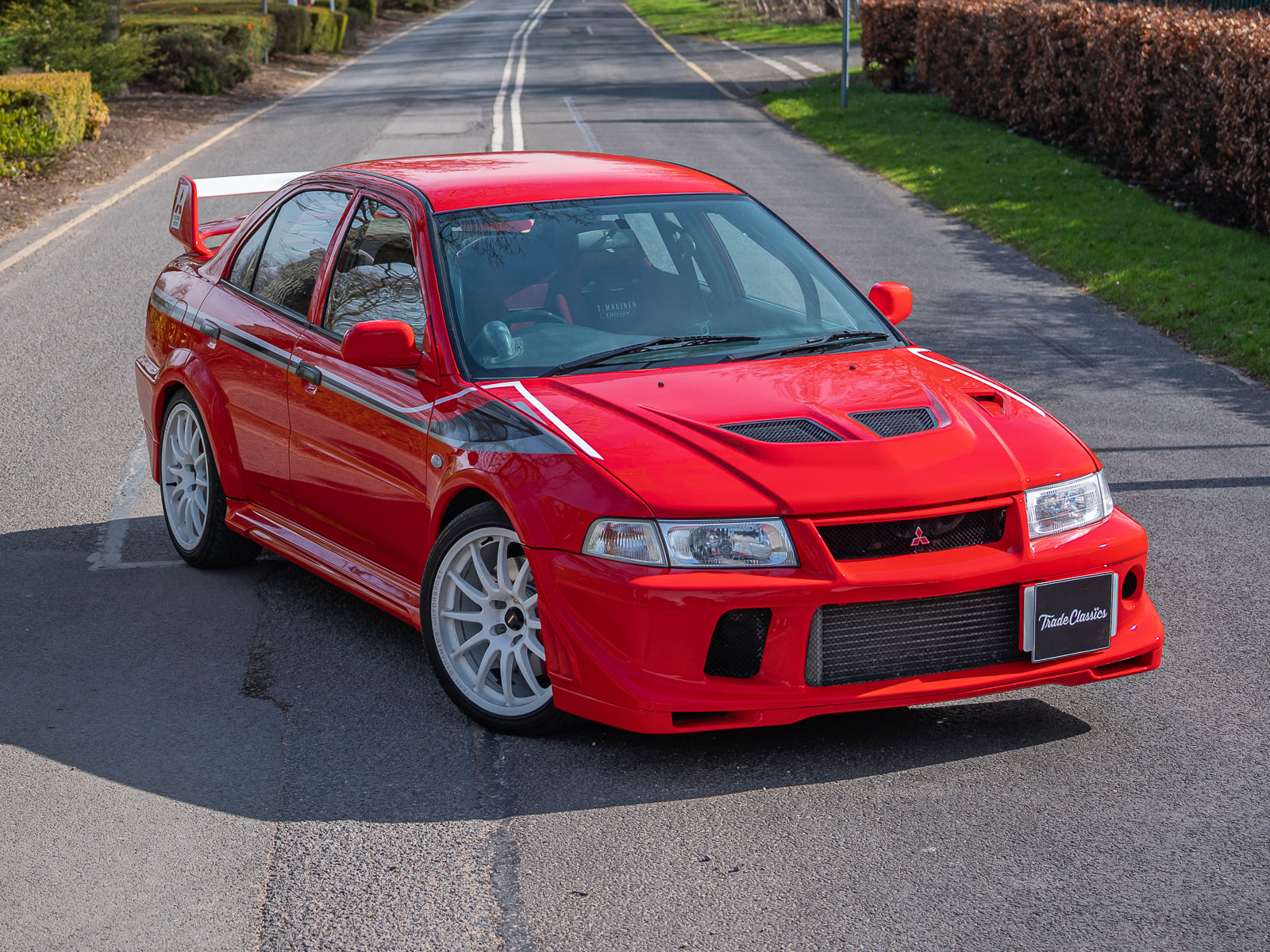 Mitsubishi Lancer Evolution VI Tommi Makinen Edition Blank Meme Template
