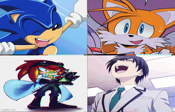 Tails thinks 1 plus 1 is 3 Blank Meme Template