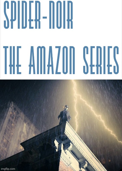 Spider-Noir:The Amazon Series | image tagged in amazon prime | made w/ Imgflip meme maker