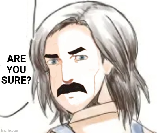 Are you sure? | image tagged in memes,sure,invincible | made w/ Imgflip meme maker