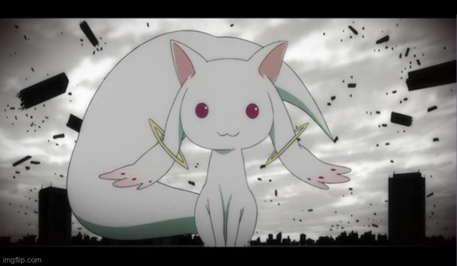 Sign her contract to become magical girl | image tagged in magical girl cat kyubey,kyubey | made w/ Imgflip meme maker
