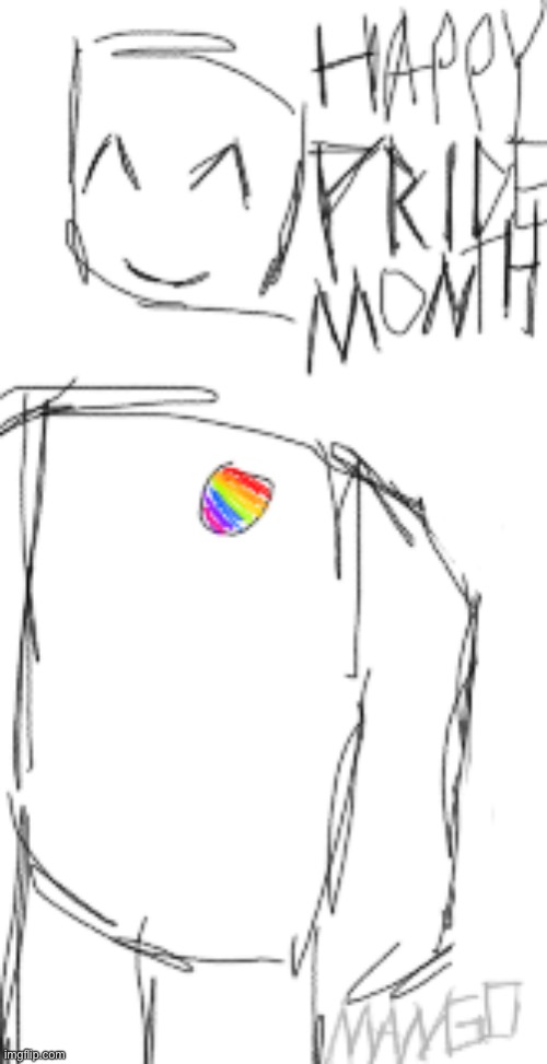 Happy Pride Month | image tagged in art,roblox | made w/ Imgflip meme maker