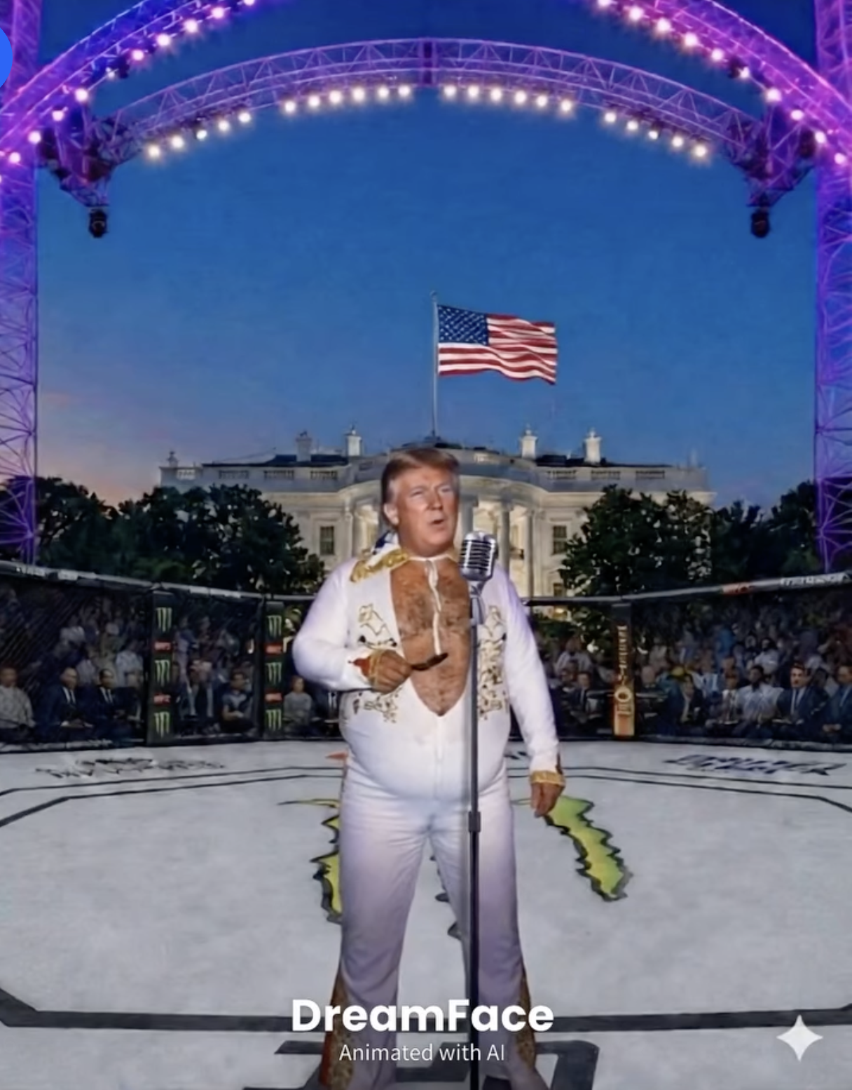 Trump elvis Blank Meme Template