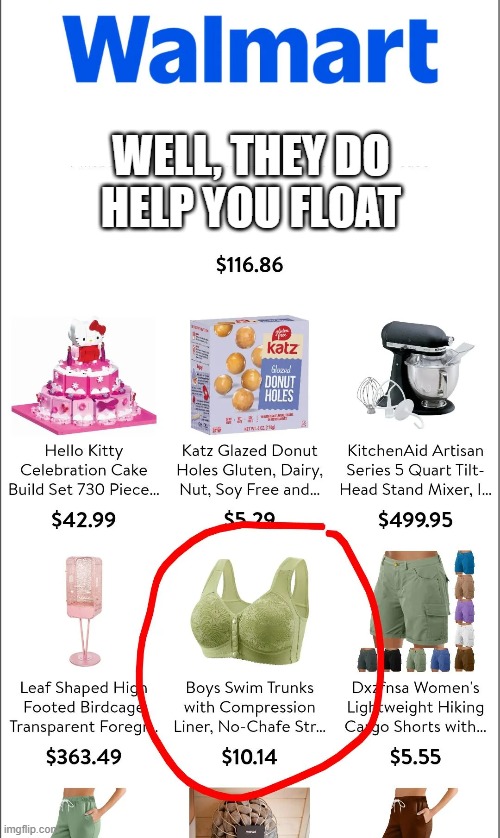 Swim Trunks | well, they do help you float | image tagged in milf | made w/ Imgflip meme maker