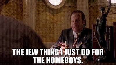 The Jew thing I just do for the homeboys Blank Meme Template
