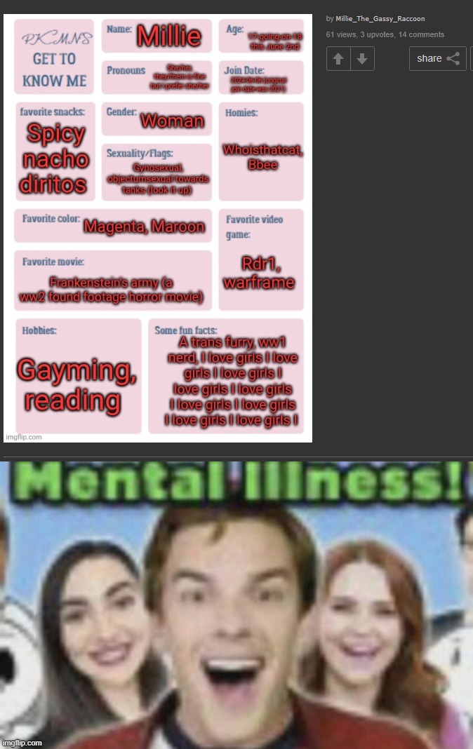 image tagged in game theory mental illness | made w/ Imgflip meme maker